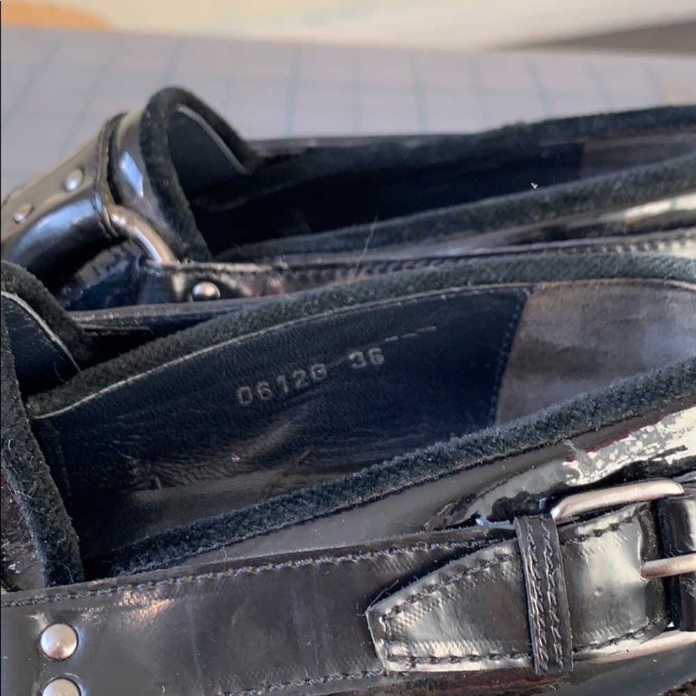 OPENING CEREMONY Black patent loafers - Picture 8 of 9